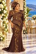 Brown / US Size 12- Medium