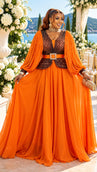 Orange / US Size 10 - Small/Medium