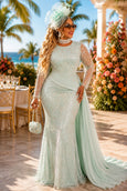 Green / US Size 14 - Large