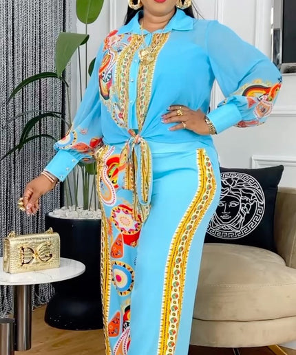 Embellished Matching Top and Pants Outfit | Birthday Party Wedding Guest Graduation