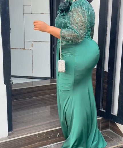 White Embellished Ruched Draped Maxi Dress for Engagement Ceremony Wedding Guest Anniversary Dinner Cocktail Photoshoot