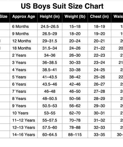 Boys' Pinstripe Slim Fit 5-Piece Suit Set: Wedding Ring Bearer Baptism Graduation Birthday Party Photoshoot