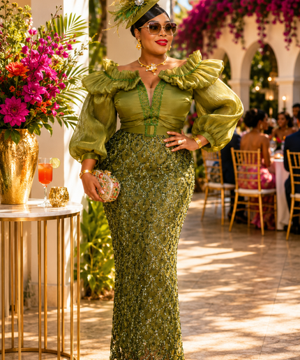 Elegant Black Off-The-Shoulder Sequin Bishop Sleeve Maxi Dress: Wedding Guest Birthday Party Cocktail Gala Mother of The Bride