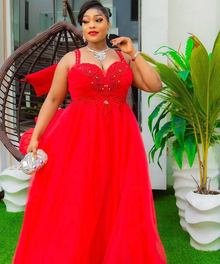 Spaghetti Strap Wedding Guest Dress Yellow, Plus Size Mother of Bride A-Line Gown, Applique Embellished Bridal Reception Gown, Birthday Party Cocktail Anniversary Grad Gala Dinner