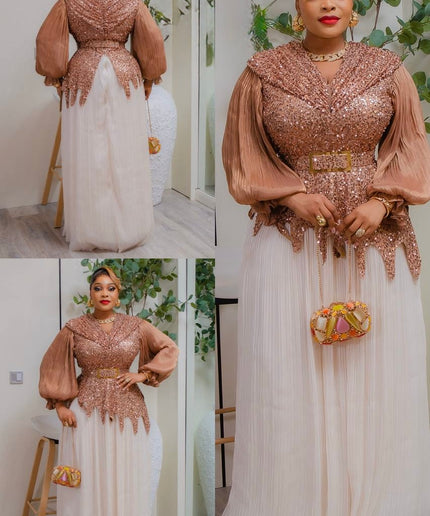 Asymmetrical Sequin Pleated Maxi Dress - Cocktail Dinner Party Birthday Wedding Guest Mother of The Bride