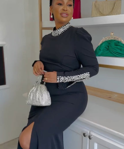 Embellished Maxi Gown