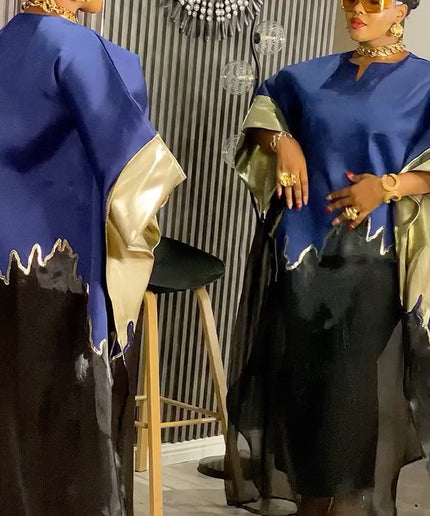 White Brocade African Bubu Dress for Wedding Guest Engagement Ceremony Mother of The Bride