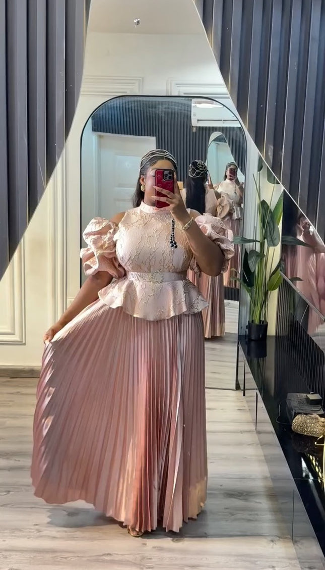 Cold Shoulder Summer Party Dress | Plus Size Wedding Guest Mother of The Bride
