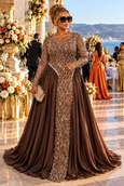 Brown / US Size 14 - Large