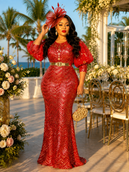 Red / Size 12- Medium