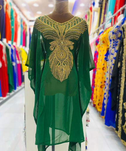 Embellished Kaftan Summer Wedding Guest Dress Cocktail Anniversary Bridal Photoshoot Birthday Party