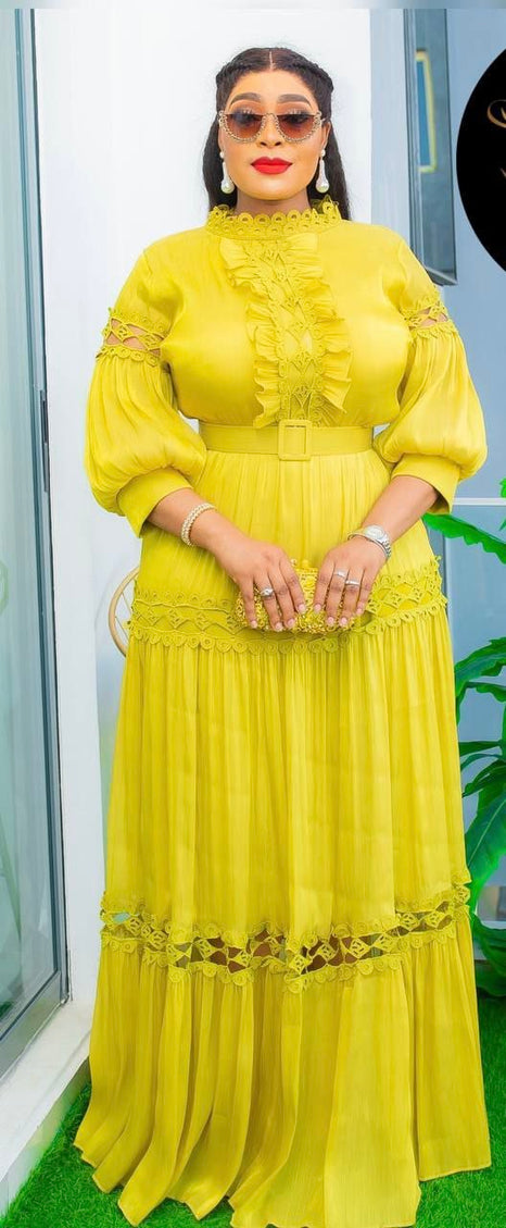 Pleated Maxi Dress | Wedding Birthday Anniversary Celebration Party Guest