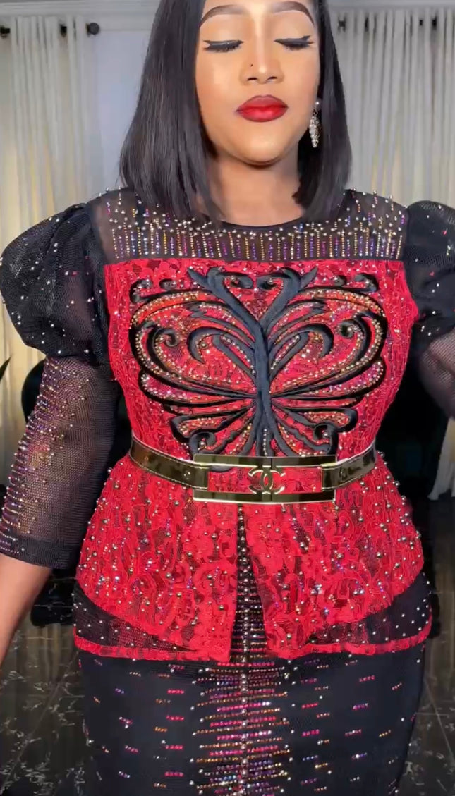 Sparkly Rhinestone Black Maxi Dress for Weddings Parties Cocktails Dinners