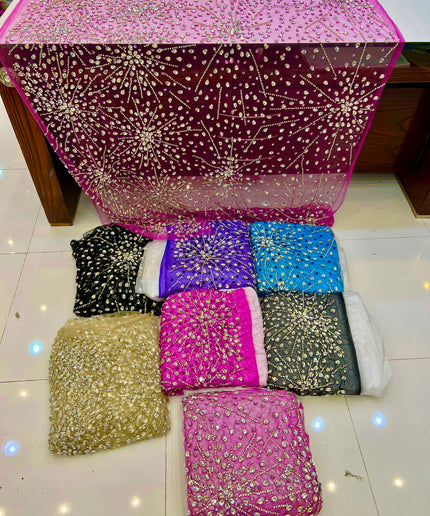Swarovski Crystal Hand-Beaded Fabric Dressmaking | Wedding Evening Gown Birthday Pageant Prom Dress